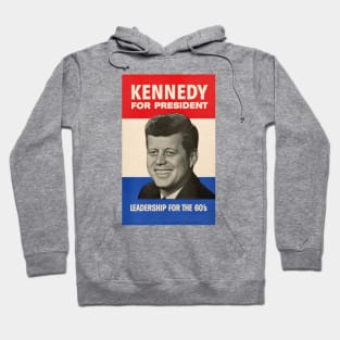 JFK for President 1960 Vintage John F. Kennedy Hoodie